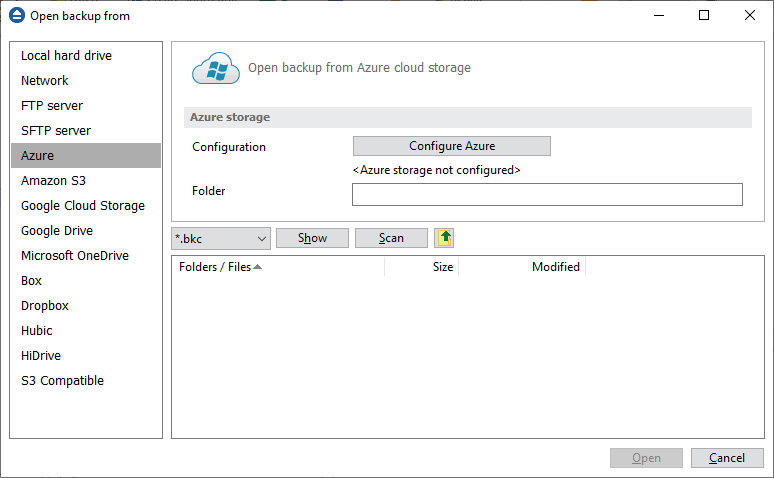 open-backup-azure open-backup-azure