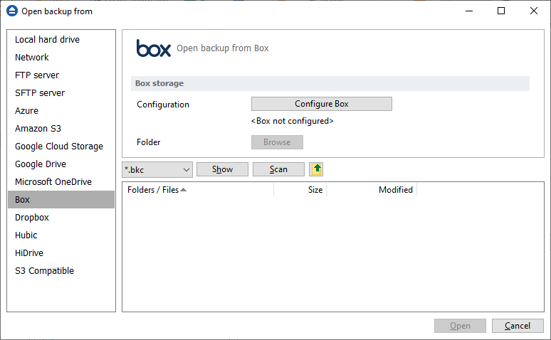 open-backup-box open-backup-box