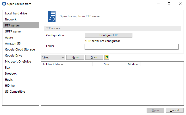 open-backup-ftp open-backup-ftp
