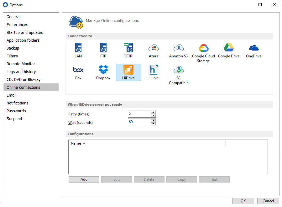 options-hidrive options-hidrive