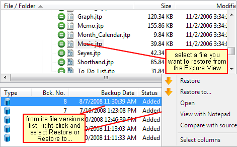 open bck file open bck file