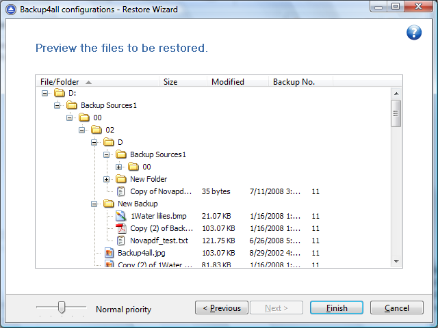 restore backup restore backup