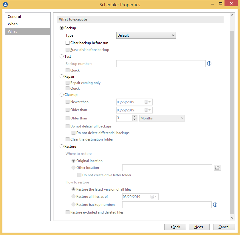 fbackup clear backup before run fbackup clear backup before run