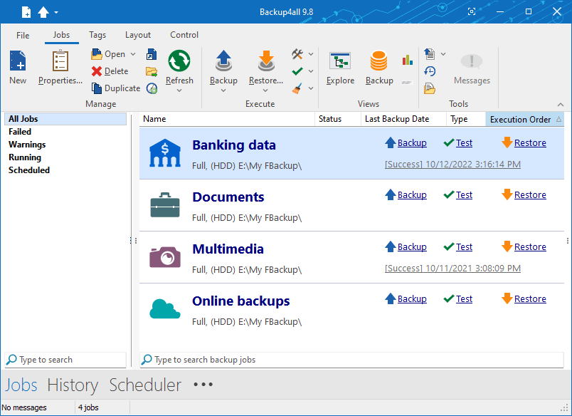 Backup4all - Backup Software Backup4all - Backup Software