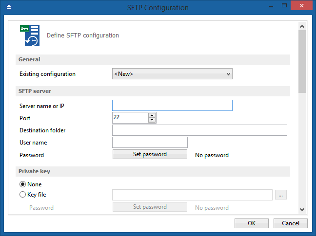 SFTP Options