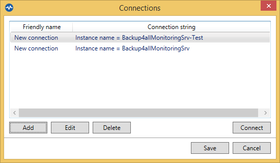 Backup4all Monitor - Remote connection Backup4all Monitor - Remote connection