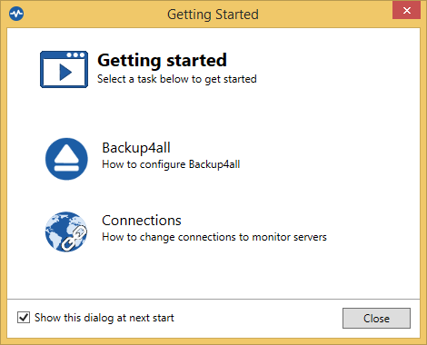 Backup4all Monitor - Getting Started Backup4all Monitor - Getting Started