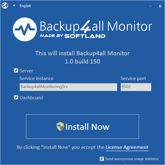 Backup4all Monitor - Install Backup4all Monitor Backup4all Monitor - Install Backup4all Monitor