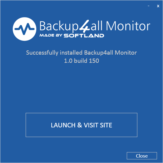 Backup4all Monitor - Install Backup4all Monitor Backup4all Monitor - Install Backup4all Monitor