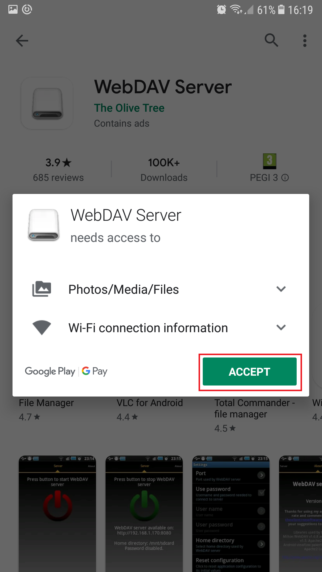 Backup smartphone Backup smartphone