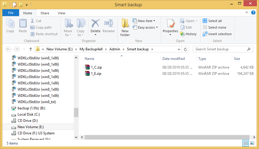 Smart backup Smart backup
