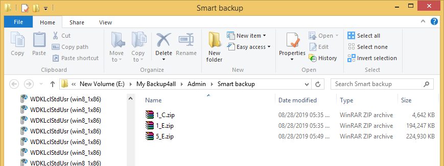 Smart backup Smart backup